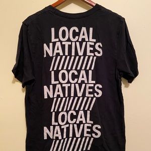 Local natives long short sleeve t